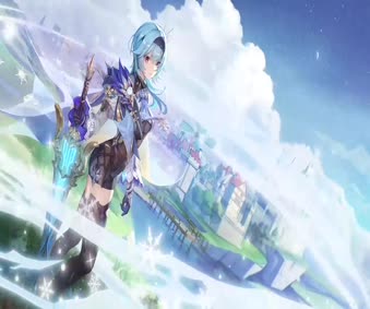 2K Eula Genshin Impact Live Wallpaper