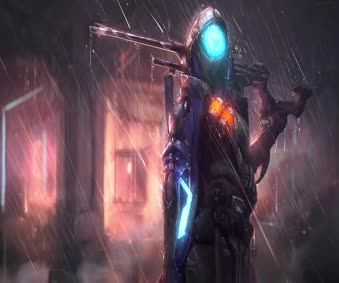 2K Ana Overwatch Gaming Live Wallpaper