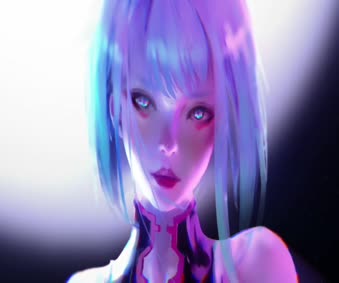 2K Lucy Cyberpunk Edgerunners 4 Live Wallpaper