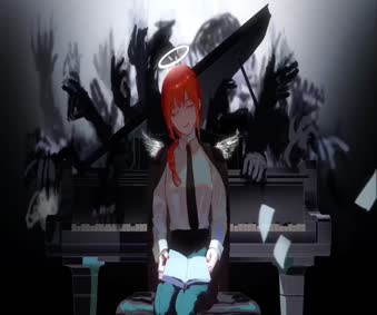 2K Makima Chainsaw Man Live Wallpaper