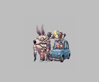 2K Chainsaw Man Pixel Live Wallpaper