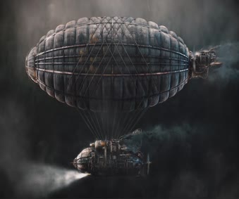 Live Airship Wallpaper