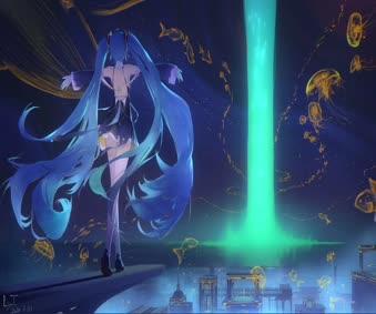 Live Exodus Hatsune Miku Wallpaper