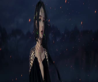 Ghost Knife Wind Chime Princess 3840x1080 Live Wallpaper