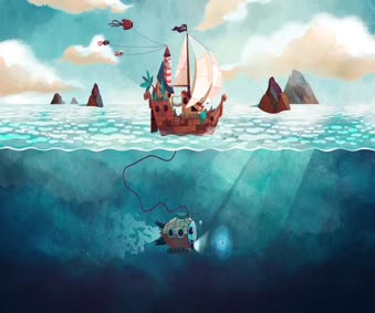 Sleepy Fish Live Wallpaper