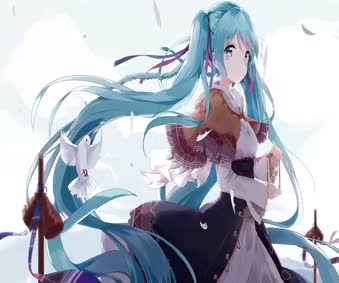 Miku Wind Chime Live Wallpaper