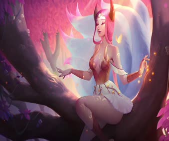Ahri Prestige Elderwood Live Wallpaper