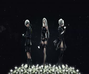 Trio NieRAutomata Live Wallpaper