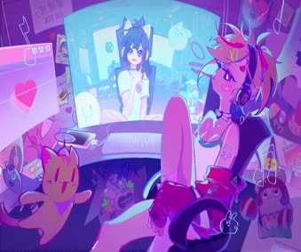 Muse Dash x Cytus II Live Wallpaper