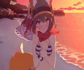 Kuda Izuna Blue Archive Live Wallpaper