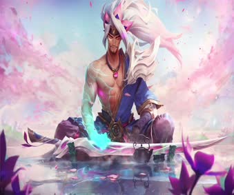 Yasuo Spirit Blossom Live Wallpaper