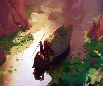 Lily River Live Wallpaper