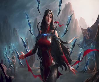 Irelia Akali Yasuo Live Wallpaper