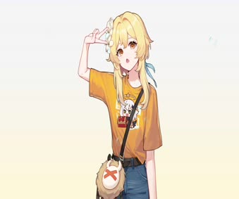 Selfie Girl Live Wallpaper