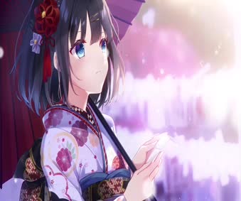 Mailing Girl Live Wallpaper