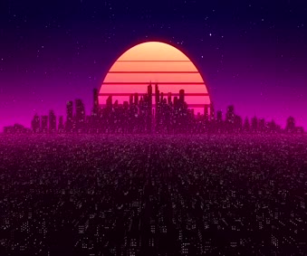Synth City Live Wallpaper