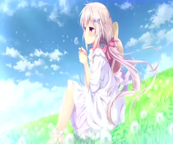 Princess Dandelion Live Wallpaper