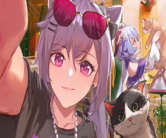 Maomao Selfie Live Wallpaper