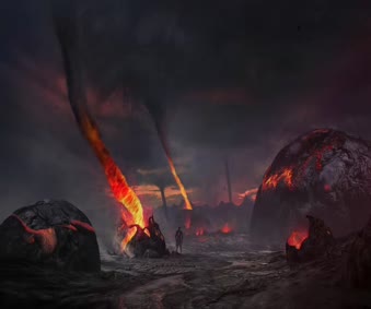 Volcanonado Live Wallpaper