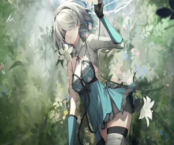 2B Gray Raven Live Wallpaper