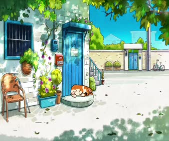 Doggie Corgi Lunch Break Live Wallpaper