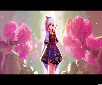 Ayaka Sakura Live Wallpaper