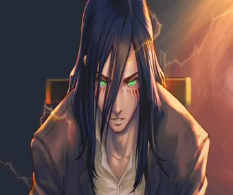 Eren Jaeger Declaration Of War Live Wallpaper