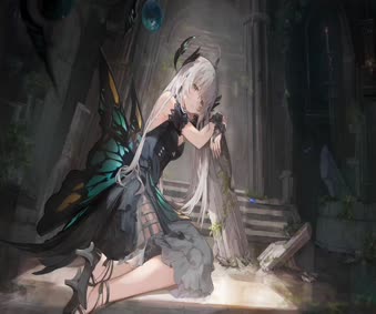 Liv Gray Raven Live Wallpaper