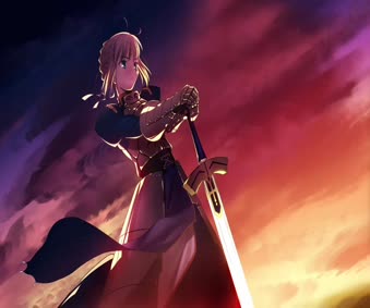 Artoria Pendragon Saber Live Wallpaper