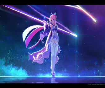 Kokomi Starfall Live Wallpaper