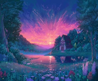 Summer Sunset Live Wallpaper