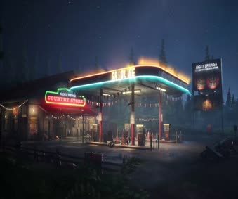 Night Spring Live Wallpaper