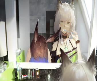 Amiya Brush Teeth Live Wallpaper