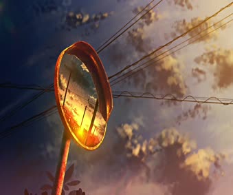 Sky Reflection Live Wallpaper