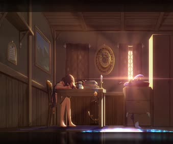 Mona Sleepy Live Wallpaper