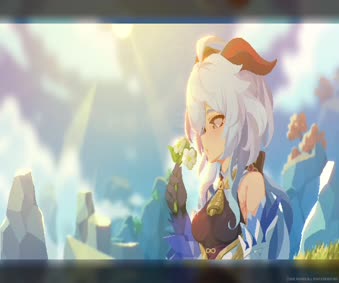 Ganyu Qingxin Live Wallpaper