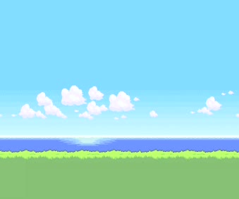 Pokemon Cloudy Sea Live Wallpaper