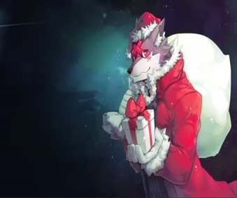 Furry Christmas Live Wallpaper