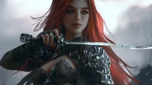 Nixeu Dagger Girl Live Wallpaper