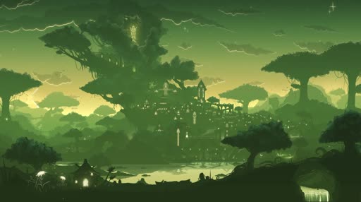 Sumeru City Live Wallpaper