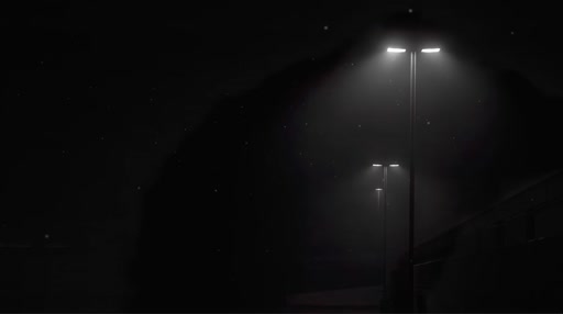 Street Lights Black Live Wallpaper