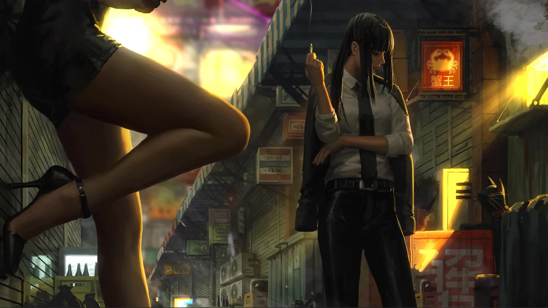 in a black dress v13 (GUWEIZ)