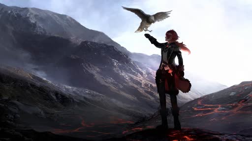 Diluc eagle 4k live wallpaper