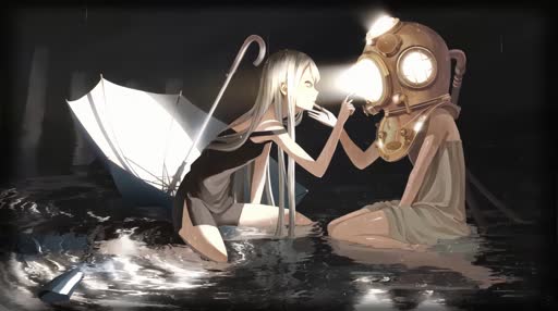 Anime dive helmet 4k live wallpaper