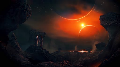 Astronauts 4k live wallpaper