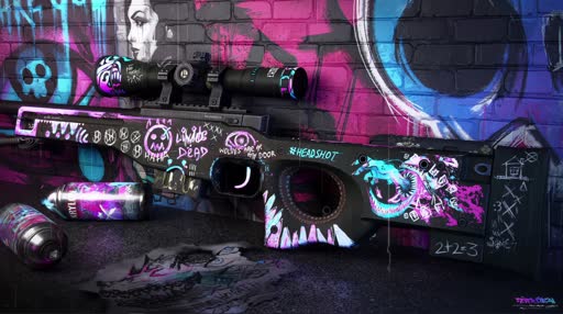 Awp csgo 4k live wallpaper