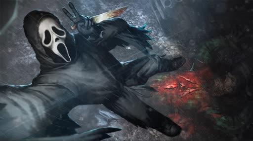 Ghostface Aesthetic Wallpaper