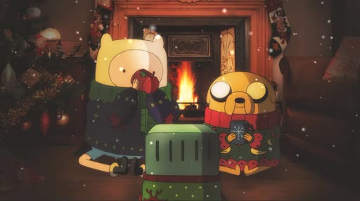 Adventure Time Xmas Live Wallpaper
