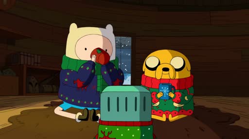 Adventure Time Christmas 4K Live Wallpaper