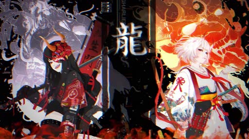 twins oni 4k live wallpaper